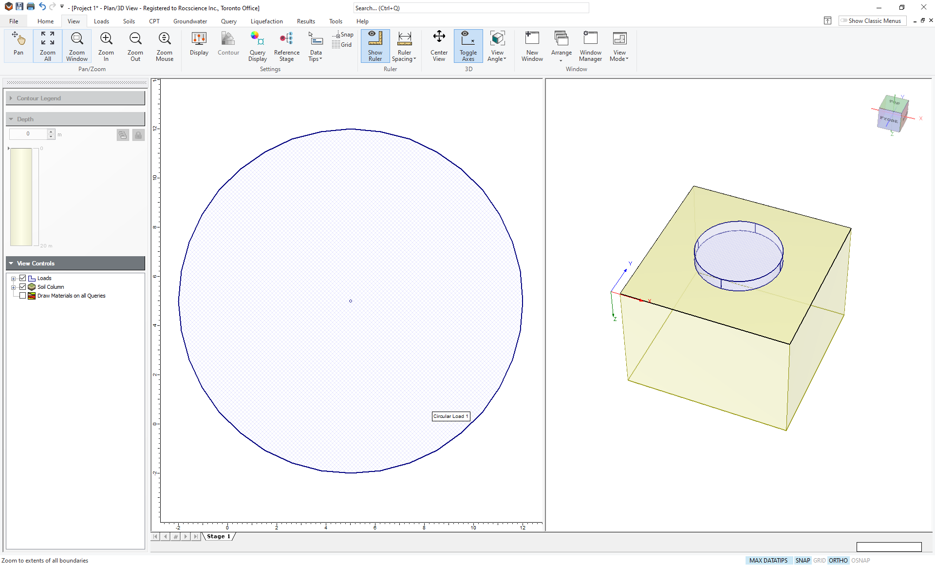 Plan/3D Model View